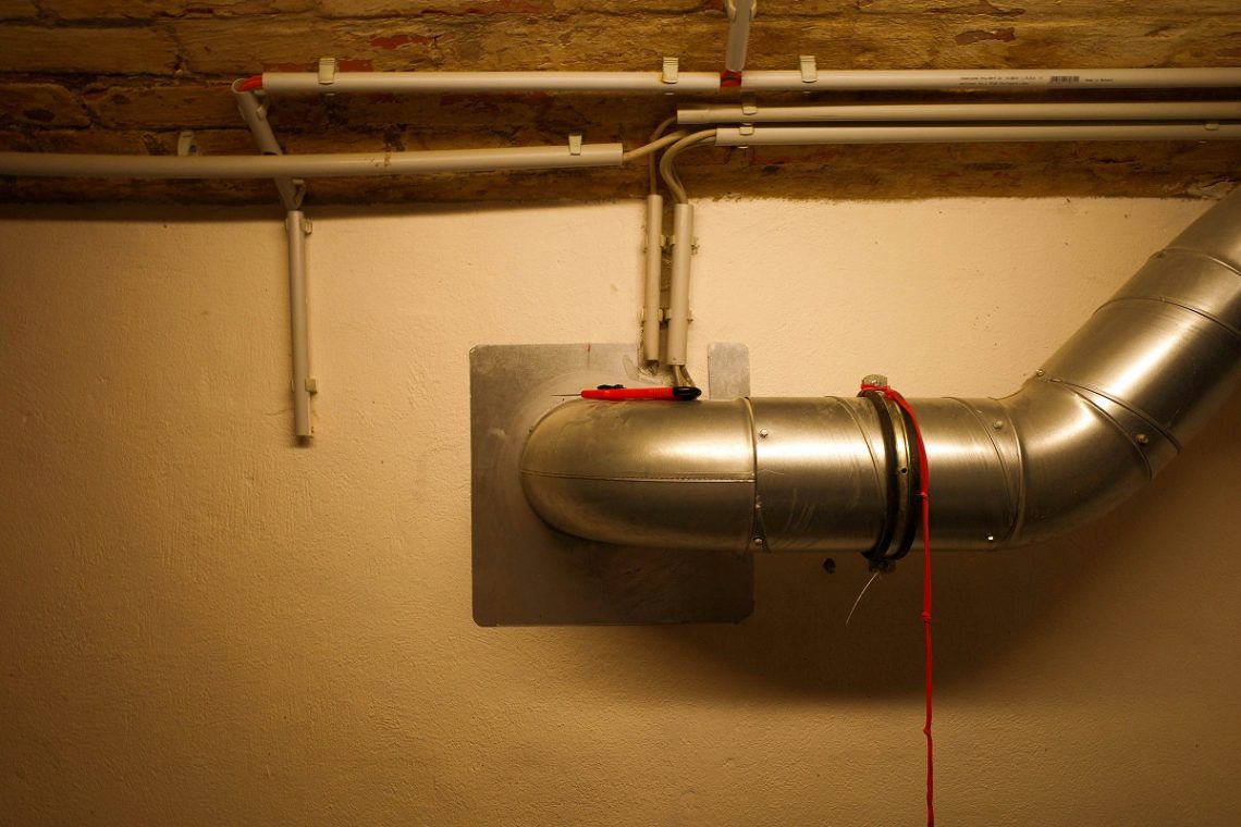 sealed ductwork